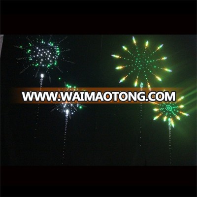 Fiber optic smart led firework lights LED shooting star , LED thunder , LED twinkle