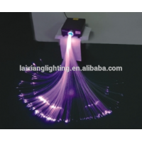 Wedding party lighting decoration fiber optic led light engine 45w pmma bare plastic optic fiber kits lighting