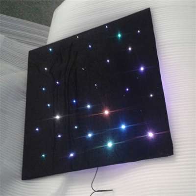 Fiber optic type 600 by 600 starry sky twinkle star suspended children room ceiling panel lighting