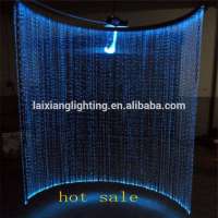 luxury chandelier kids ceiling decoration crystal fiber optic light