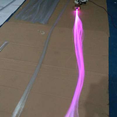 non-electric light wire soft touch pmma fiber optic wire