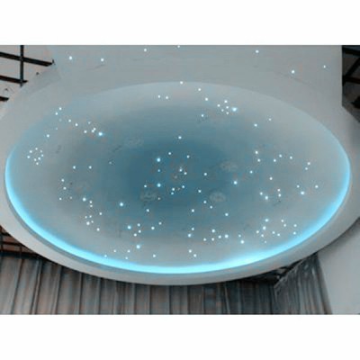 Plastic optic starry sky fiber ceiling light the newest design for 2018 with a remote controller