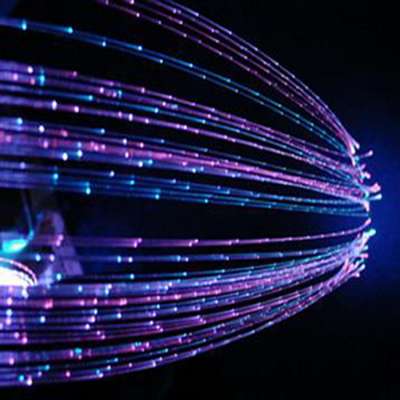 Side glow shining 3*0.75mm curtain fiber optic cable for fiber optic curtain or chandelier